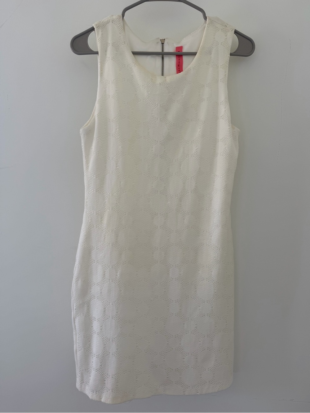 Off white mini dress